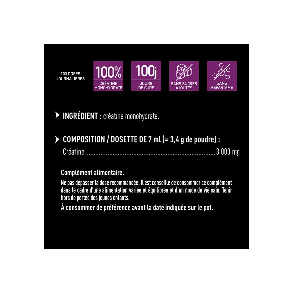 EA Pharma Pure Créatine Poudre 300 g