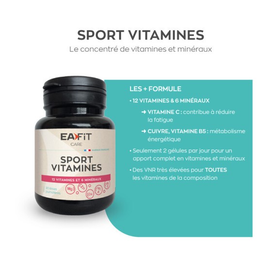 EA Pharma Vitamine 60 gélules