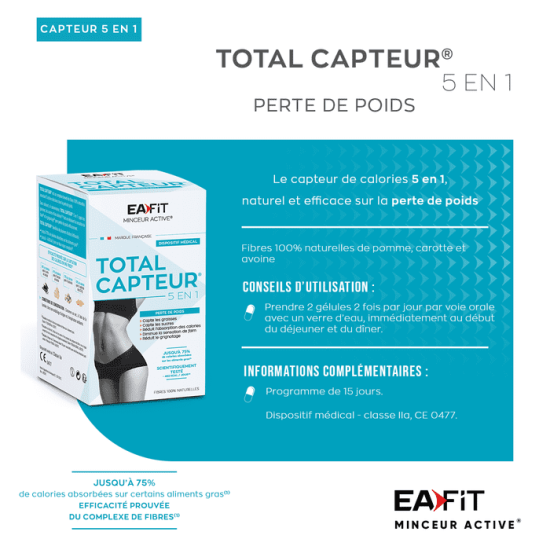 EA Pharma Total Capteur 5 en 1
