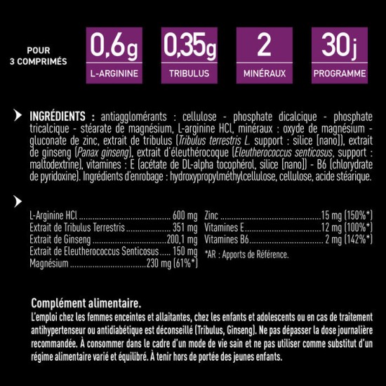 EA Pharma Tribulus 90 comprimés