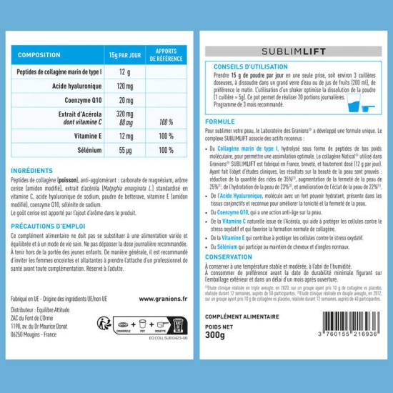 EA Pharma Granions Collagène Beauté Sublime Lift