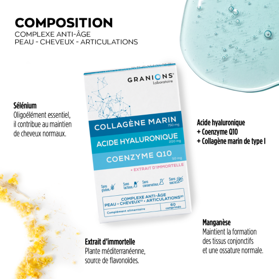 EA Pharma Complexe Anti-âge 60 comprimés
