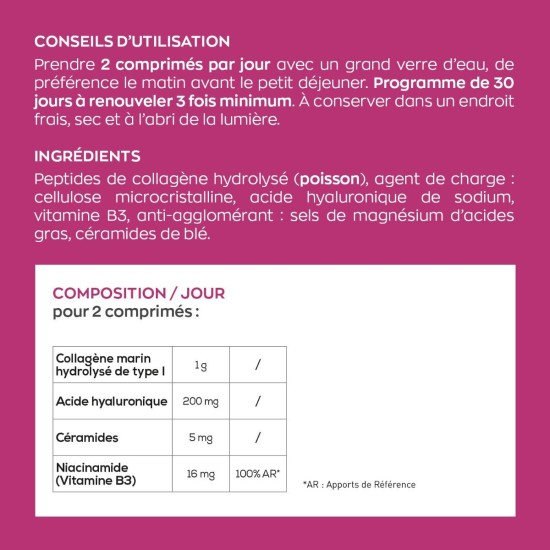 Granions complexe hydratation 60 comprimés