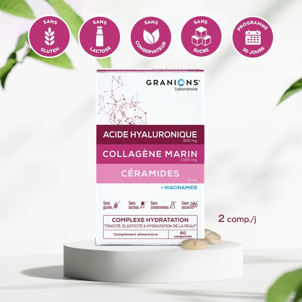 Granions complexe hydratation 60 comprimés