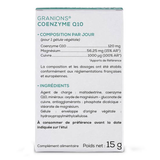Granions Coenzyme Q10 30 Gélules