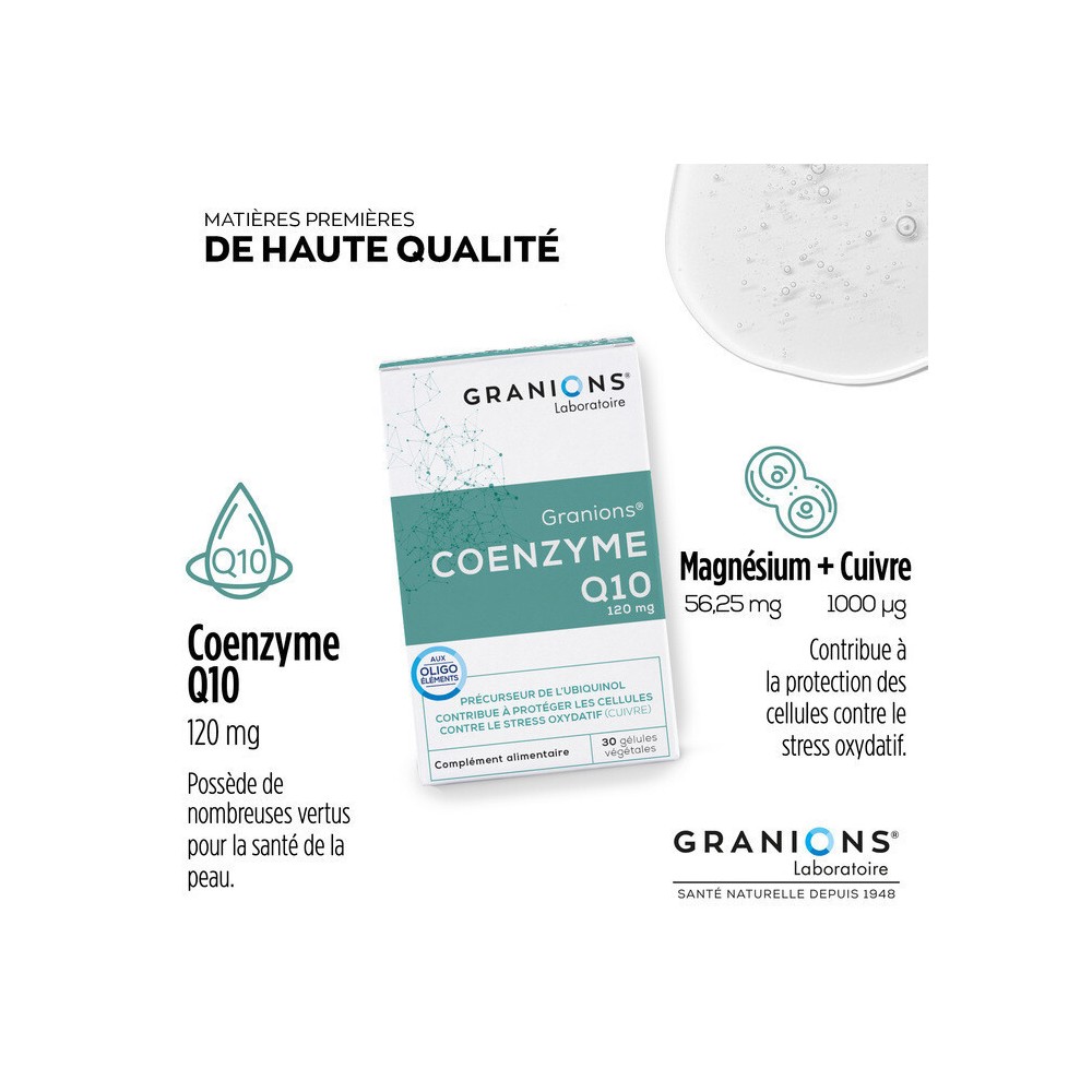 Granions Coenzyme Q10 30 Gélules