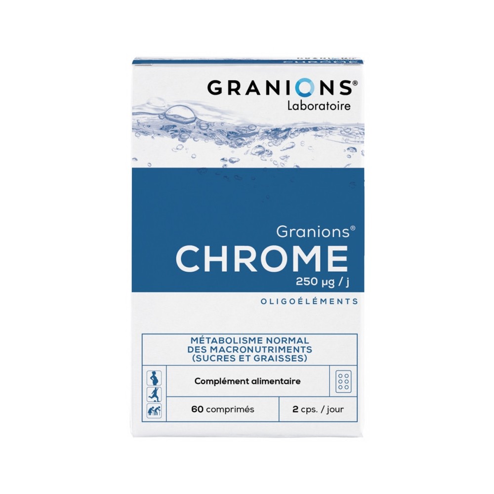 EA Pharma Granions de chrome 250 µg