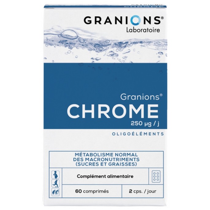 EA Pharma Granions de chrome 250 µg