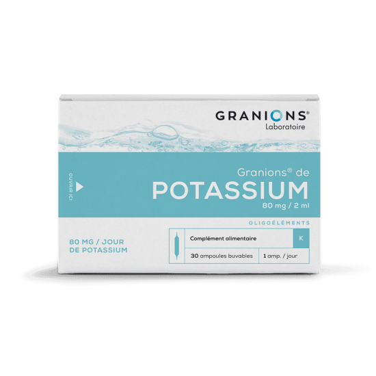 EA Pharma Granions de Potassium 30 ampoules