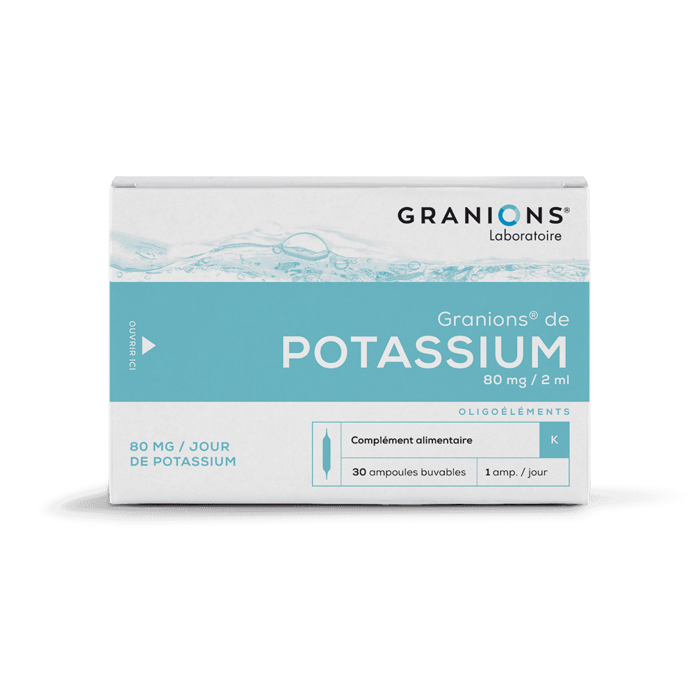EA Pharma Granions de Potassium 30 ampoules