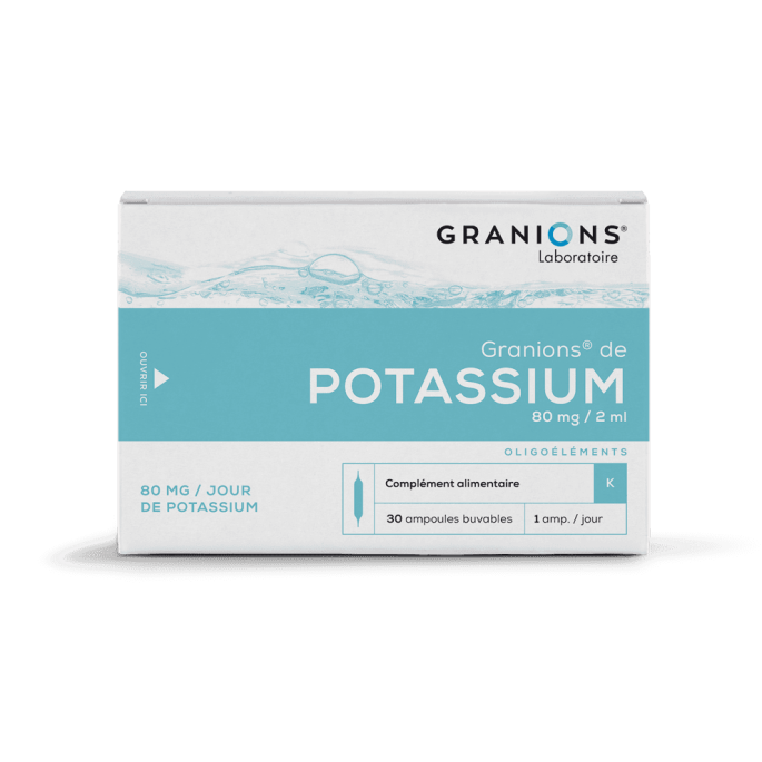 EA Pharma Granions de Potassium 30 ampoules