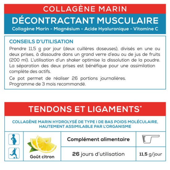 EA Pharma Décontractant Musculaire Collagène Marin 300 g
