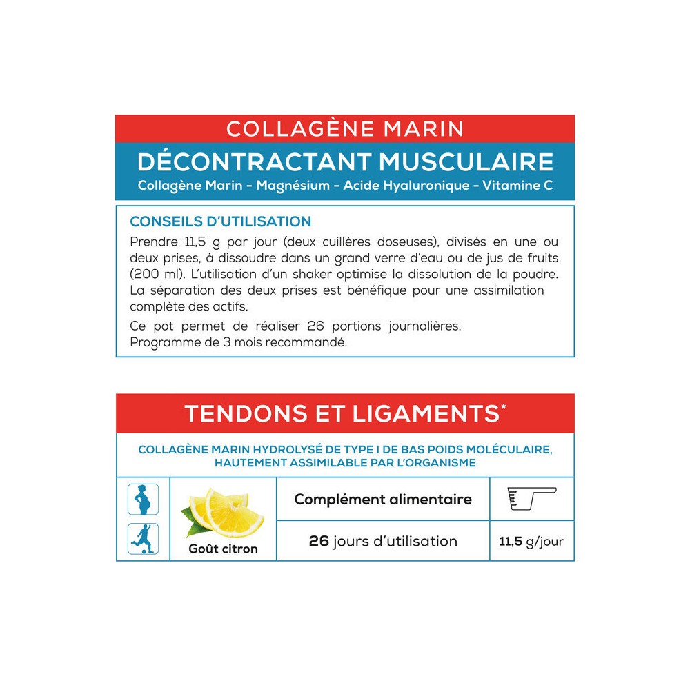 EA Pharma Décontractant Musculaire Collagène Marin 300 g