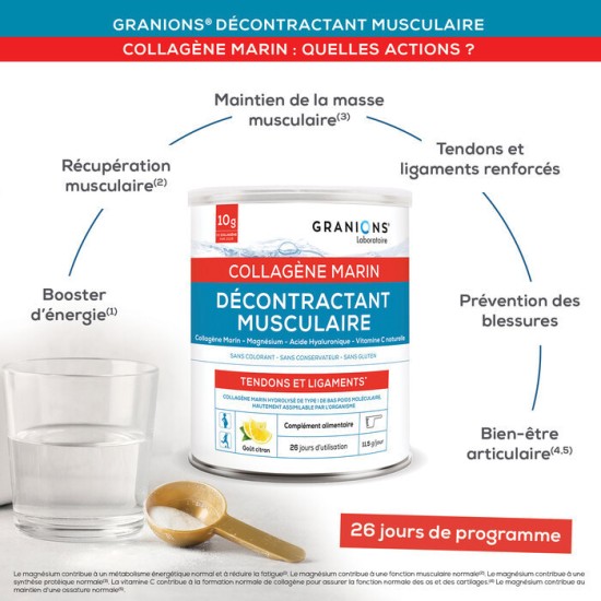 EA Pharma Décontractant Musculaire Collagène Marin 300 g
