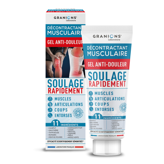 EA Pharma décontractant musculaire Gel 100 ml