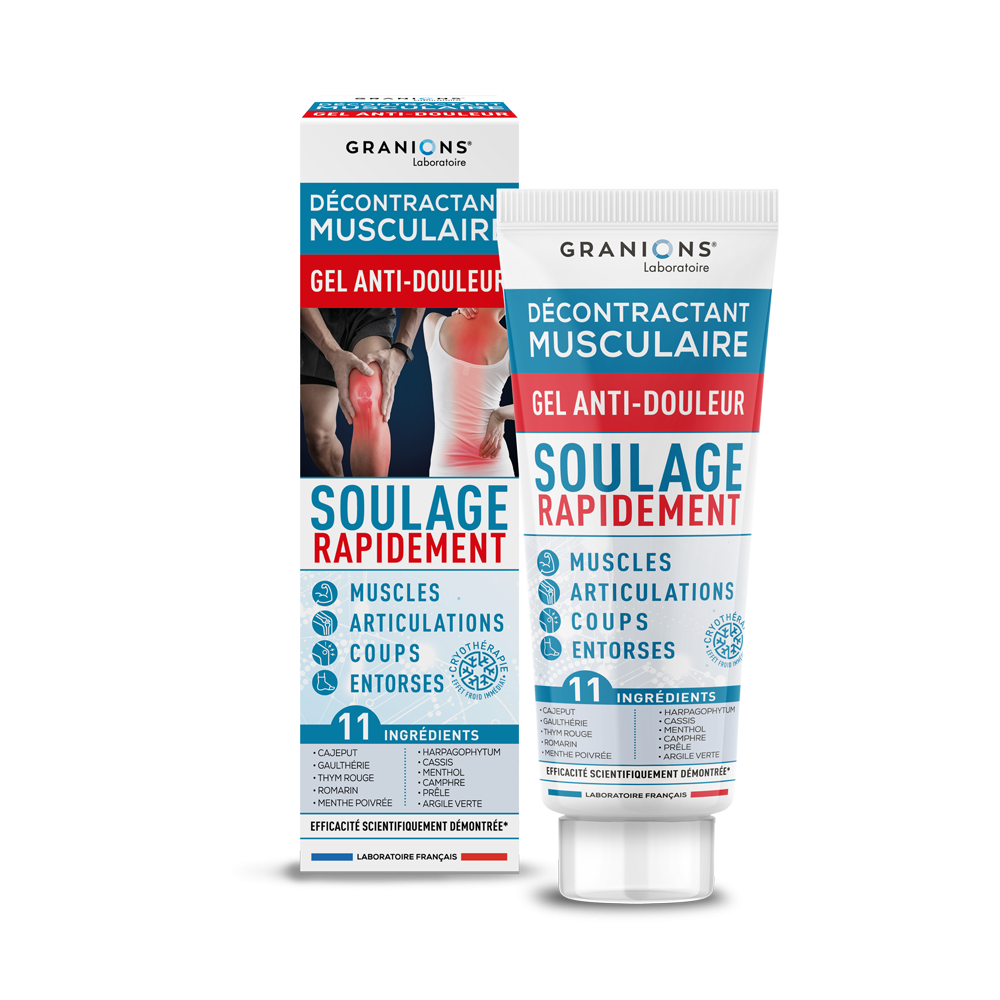 EA Pharma décontractant musculaire Gel 100 ml