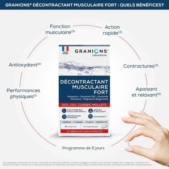 EA Pharma Décontractant Musculaire Fort