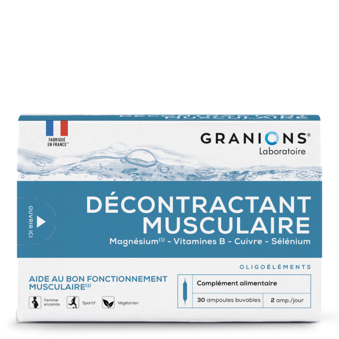 EA Pharma Décontractant Musculaire 30 ampoules