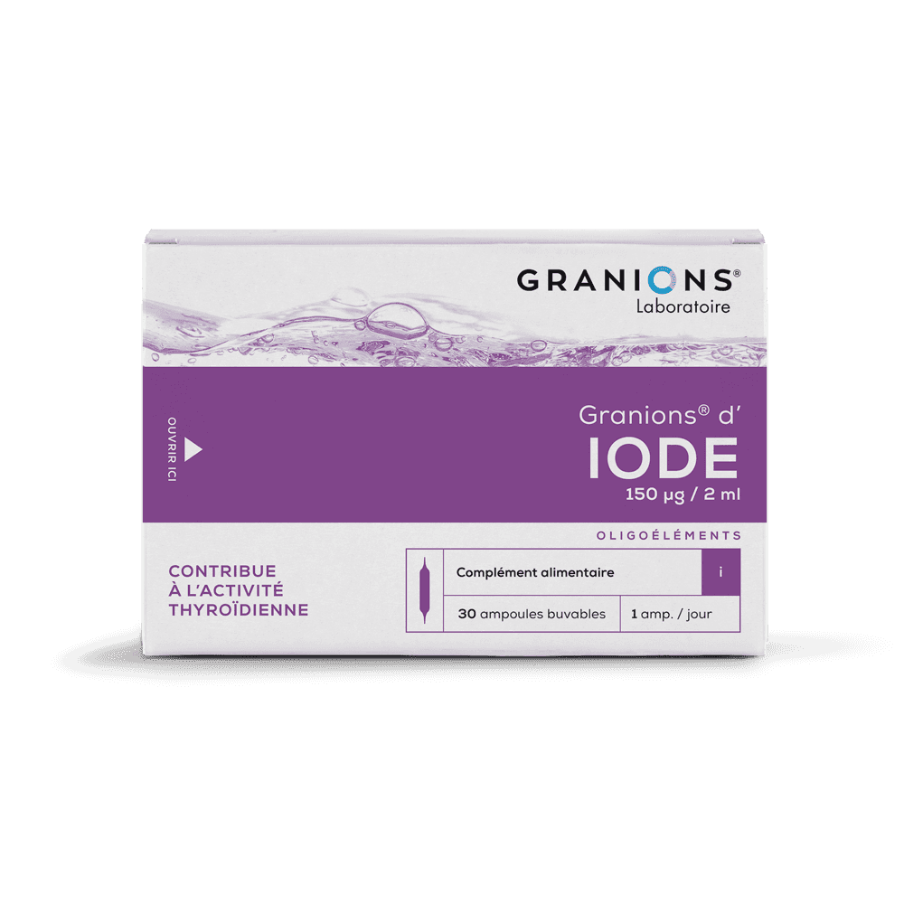 EA Pharma Granions iode ampoules buvables