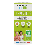 Granions Kid Bio Appétit Sirop Pomme 125 ml