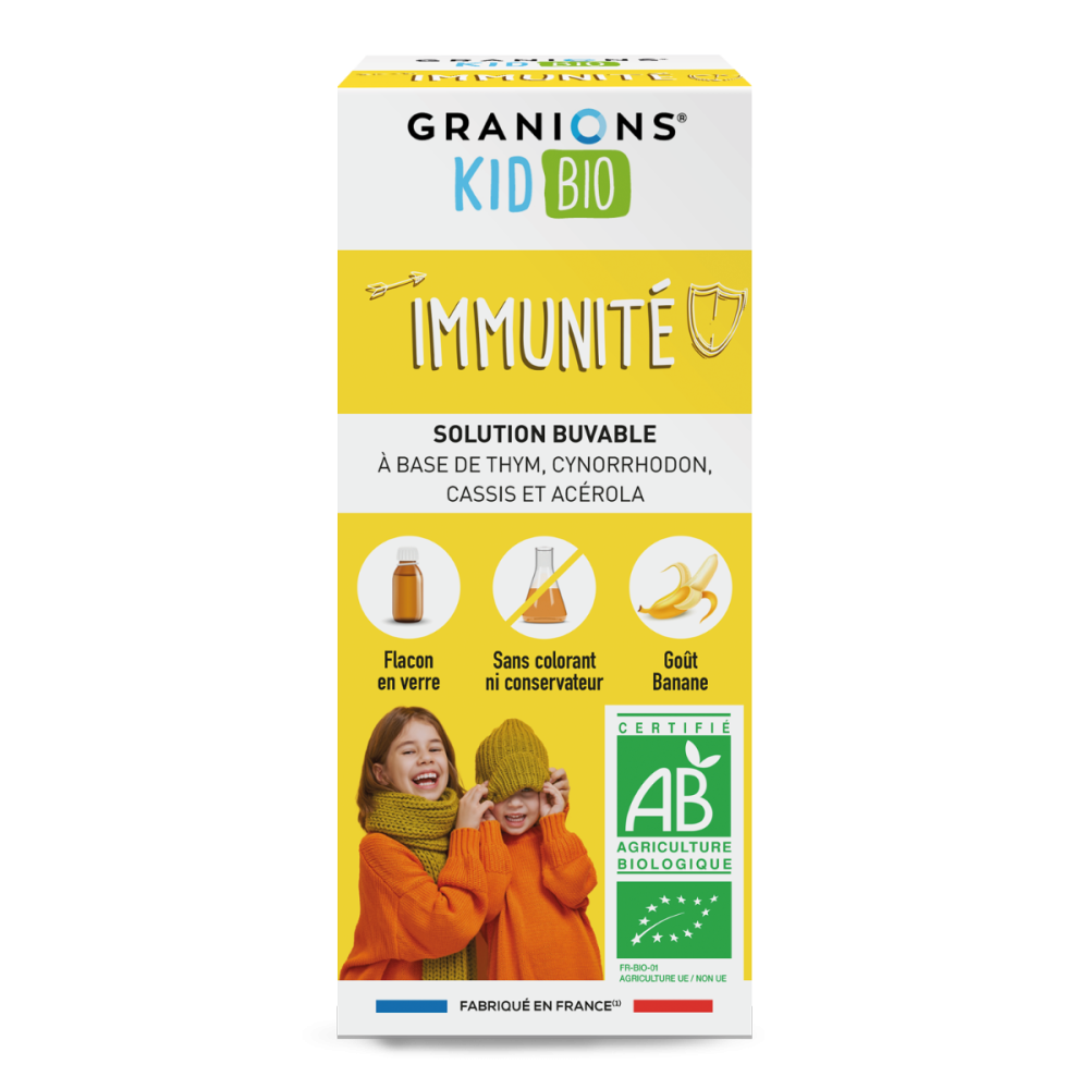 EA PHARMA Kid Bio Immunité Sirop Banane
