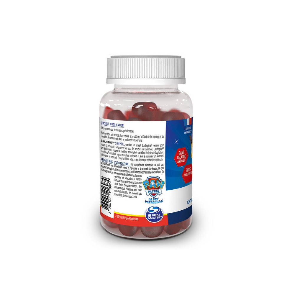 Granions Kid Sommeil Gummies 60 unités