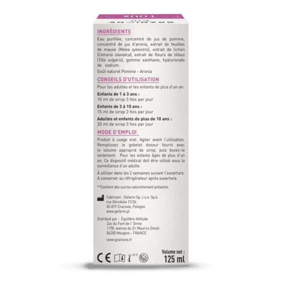 EA Pharma Granions Kid Toux 125 ml