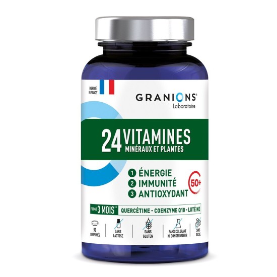 Granions 24 Vitamines Comprimés 90 unités