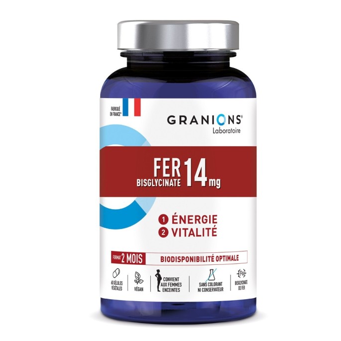 Granions Pill Fer Gélules 60
