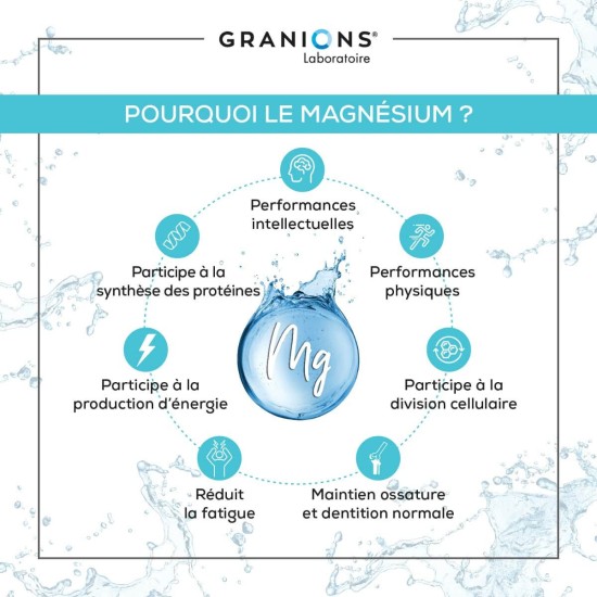 Granions Pilule Magnésium 60 Comprimés