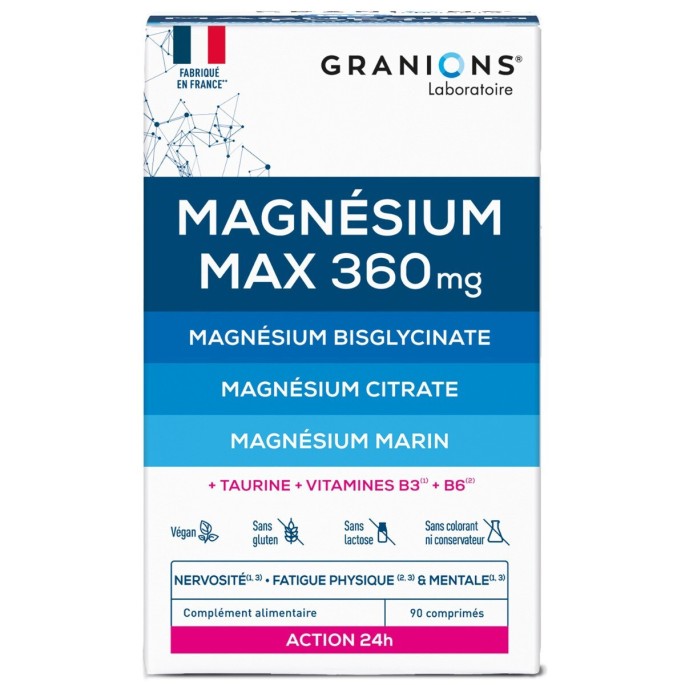 Granions Magnésium Max 360 mg