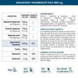 Granions Magnésium Max 360 mg