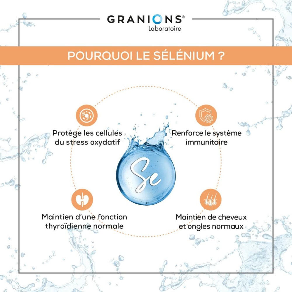 Granions Sélénium 60 gélules