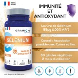 Granions Sélénium 60 gélules