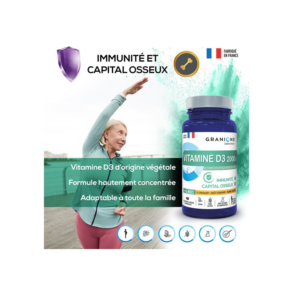 Granions Vitamine D3 2000 UI