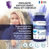 EA Pharma Granions Pill Zinc 15 mg 60 gélules
