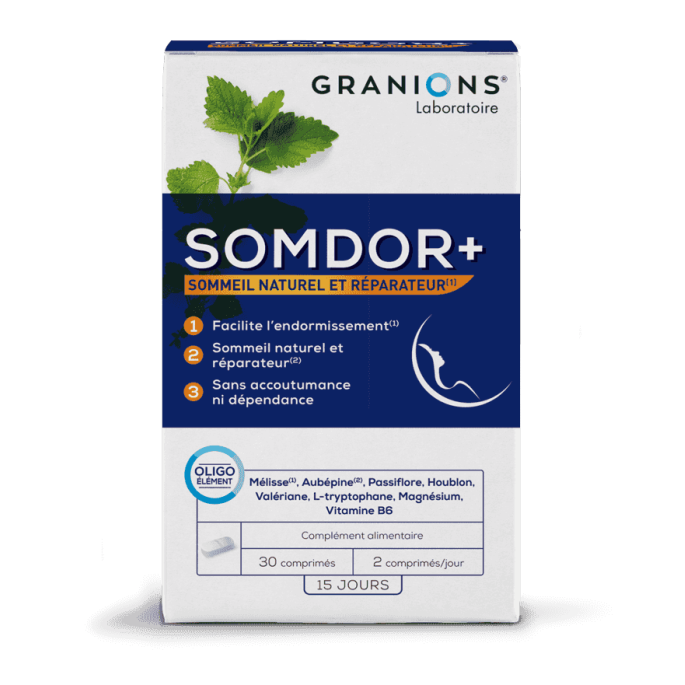 EA Pharma Somdor+ Fort 30 comprimés