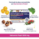 Granions Veinomix Flash 1200 mg 30 comprimés