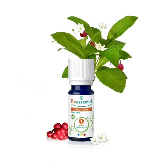 Puressentiel huile essentielle gaulthérie bio 10 ml