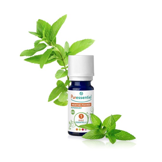 Puressentiel Huile Essentielle Menthe Poivrée Bio 10 ml
