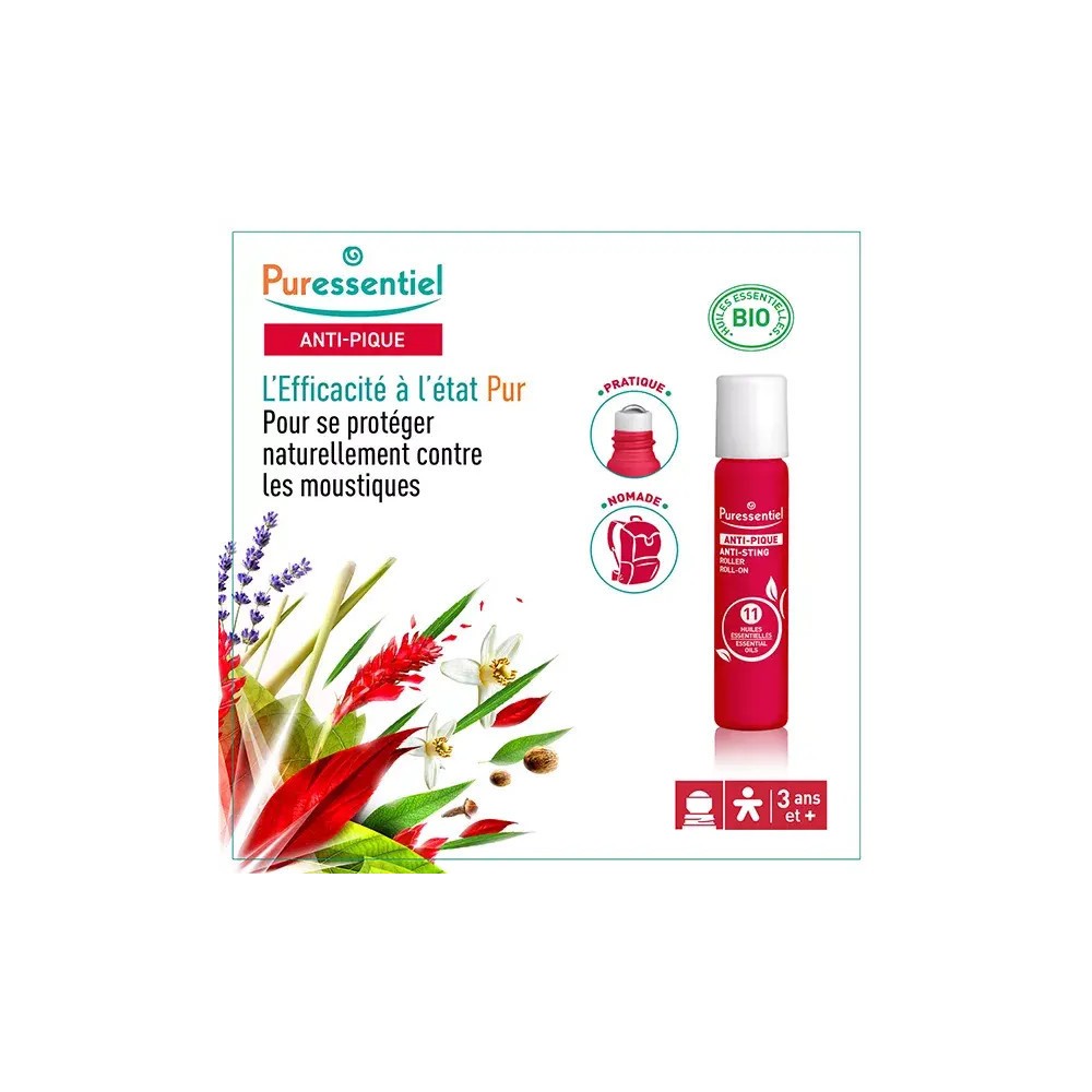 Puressentiel Anti-Pique Roller Multi-Apaisant Bio 5 ml