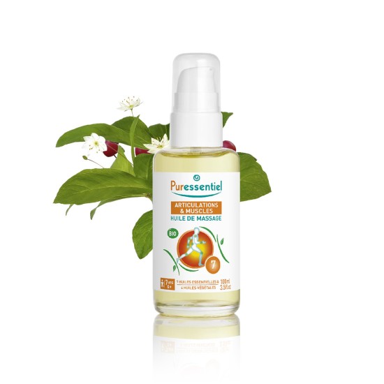 Puressentiel huile massage musculaire 100 ml