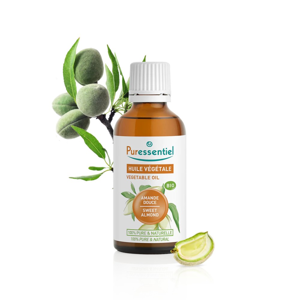 Puressentiel huile végétale amande douce bio 50 ml
