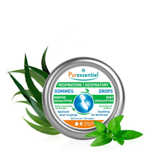Puressentiel Respiratoire Gommes adoucissantes 45 g