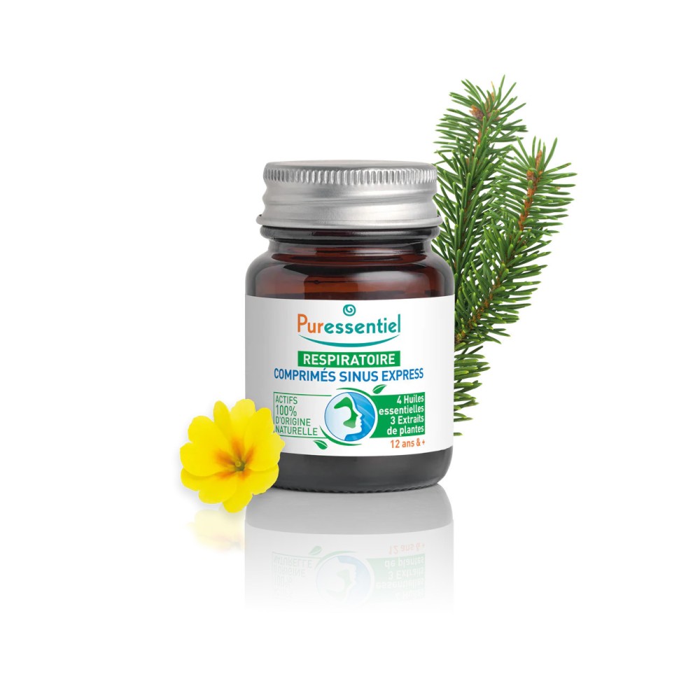 Puressentiel Respiratoire Sinus Express 15 comprimés