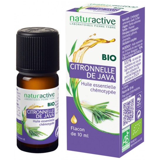 Naturactive huile essentielle citronnelle de Java bio