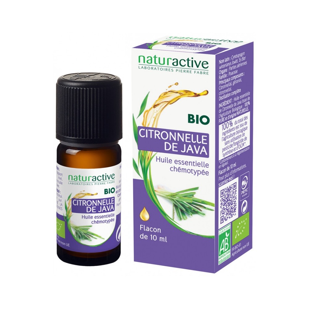 Naturactive huile essentielle citronnelle de Java bio