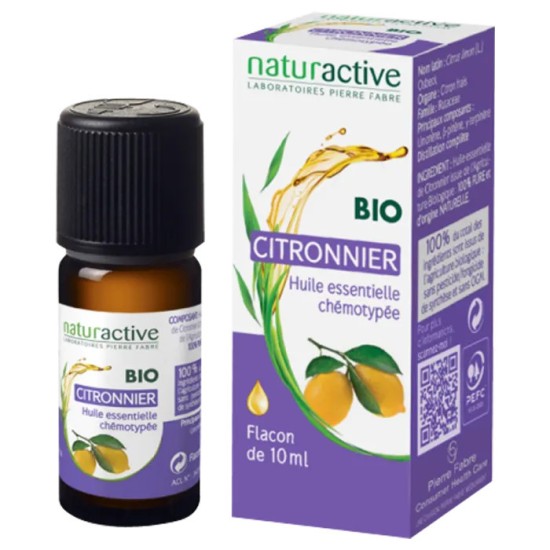 Naturactive huile essentielle citronnier bio 10 ml