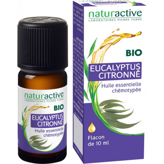 Naturactive huile essentielle eucalyptus citronné bio 10 ml