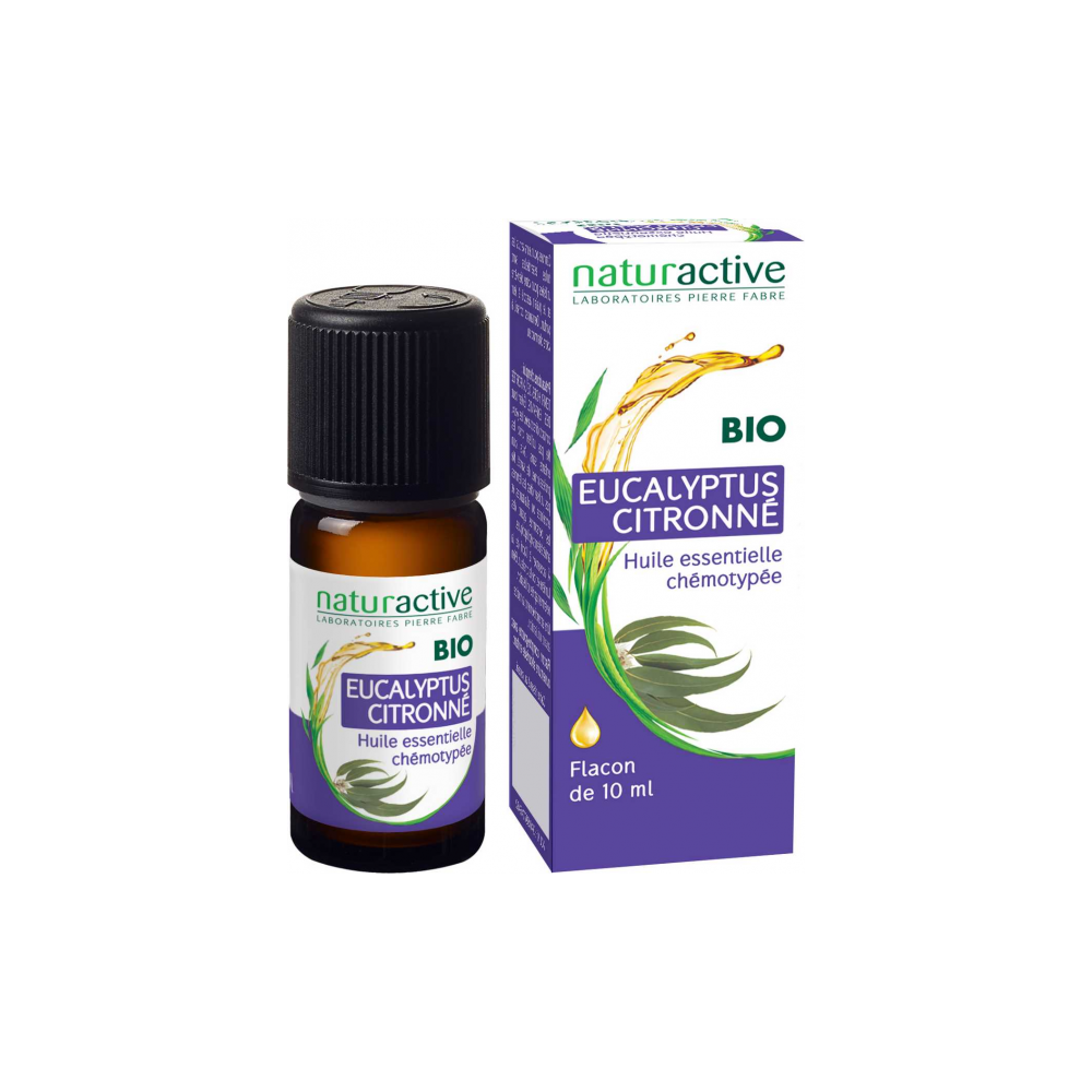 Naturactive huile essentielle eucalyptus citronné bio 10 ml